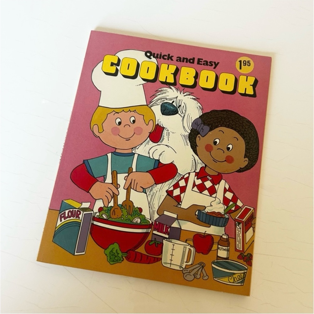 Vintage 80s Kids Cookbook